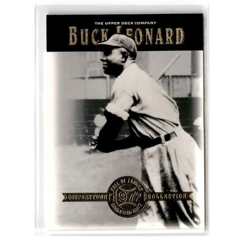 2001 Upper Deck Hall of Famers Buck Leonard #21