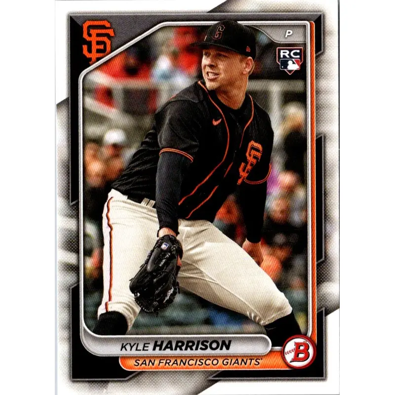 2024 Bowman Green Pattern Kyle Harrison #11