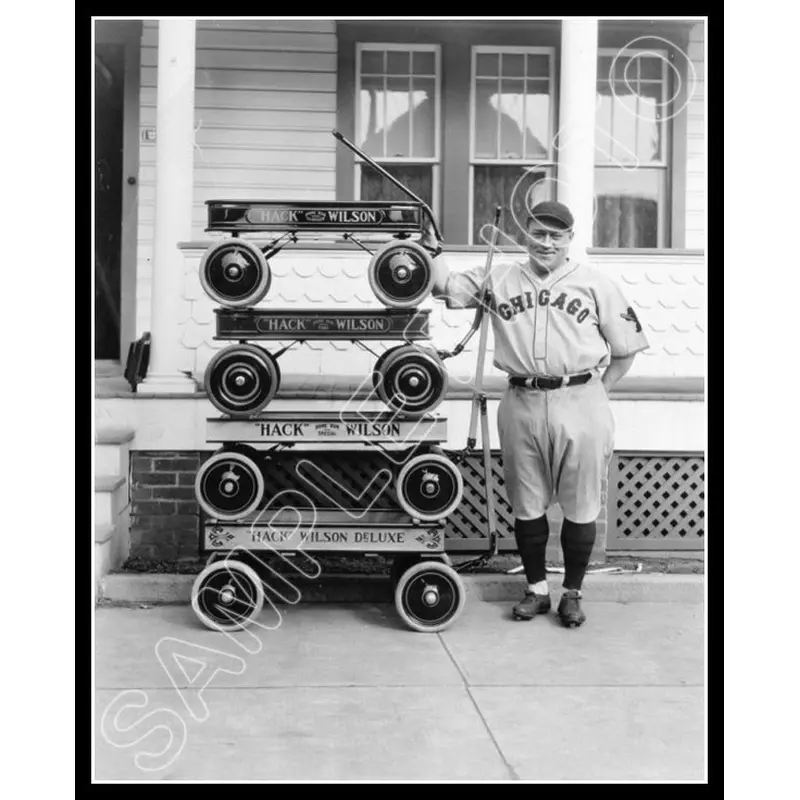 Hack Wilson 8X10 Photo - 1930 Chicago Cubs - 839