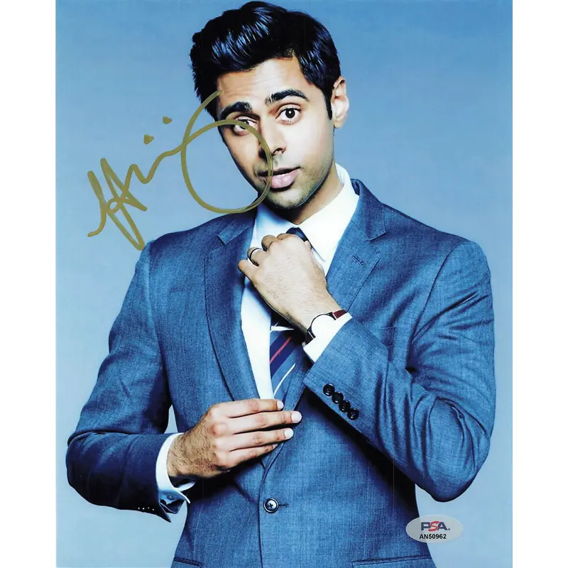 Hasan Minhaj signed 8x10 photo PSA/DNA Autographed Comedian