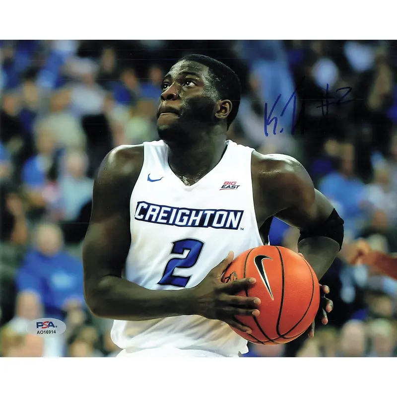 KHYRI THOMAS signed 8x10 photo PSA/DNA Creighton Autographed
