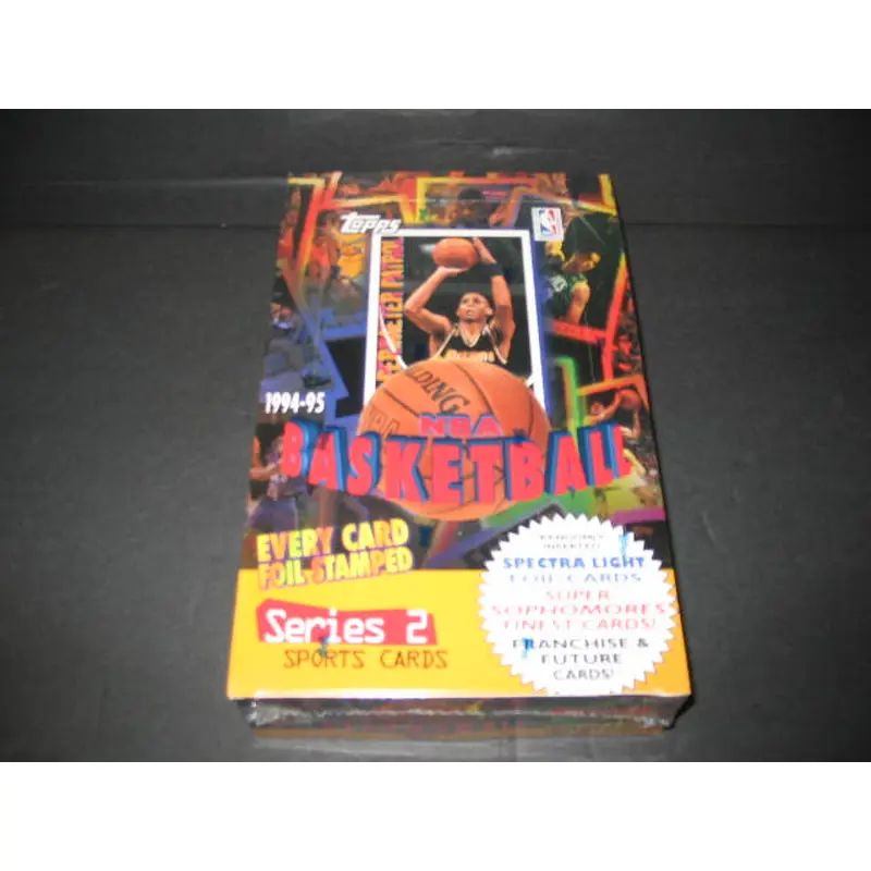 1994/95 Topps Basketball Series 2 Box