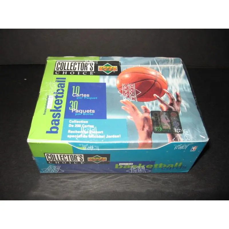 1995/96 Upper Deck Collector's Choice Basketball Series 2 Box (French) (30/10)