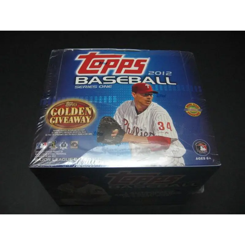 2012 Topps Baseball Series 1 Jumbo Box (HTA) (10/50)