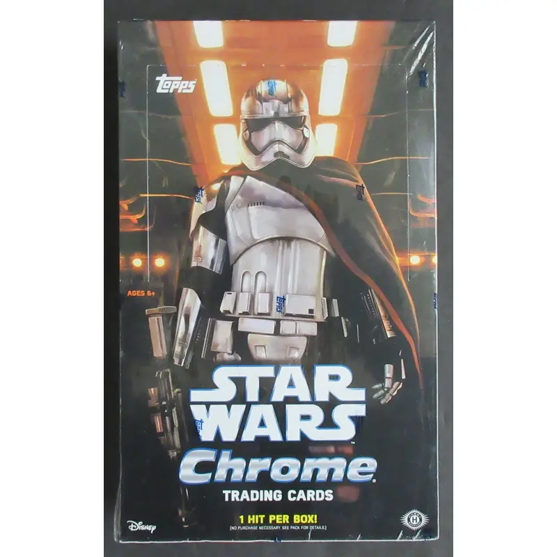 2016 Topps Chrome Star Wars:  The Force Awakens Box (Hobby) (24/6)