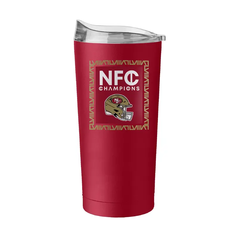 San Francisco 49ers 20oz Conference Champs Powder Coat Tumbler