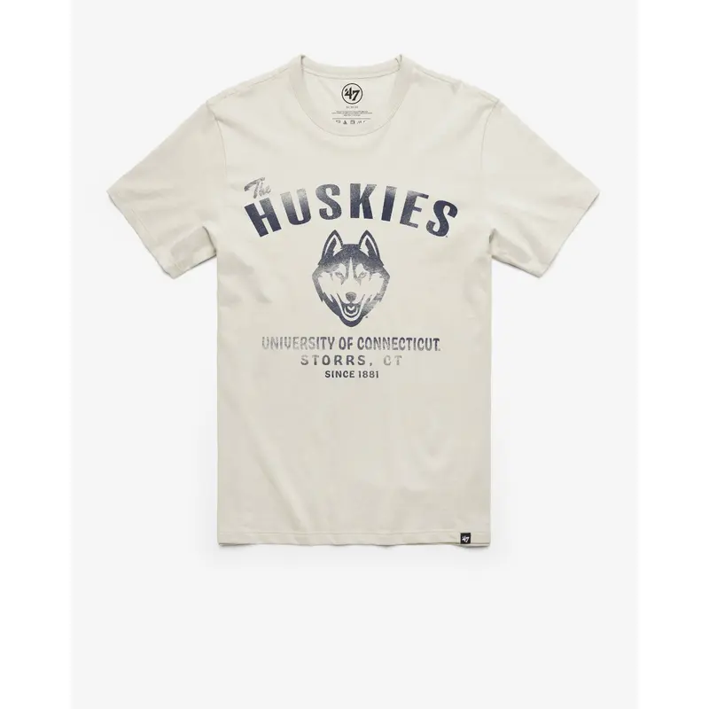 CONNECTICUT HUSKIES UCONN WIDE OPEN '47 FRANKLIN TEE