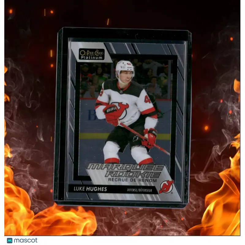 2023-24 O-Pee-Chee Platinum Luke Hughes Marquee (F) Rookie #204