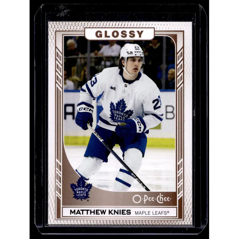 2023-24 Upper Deck Series 1 - O-Pee-Chee Glossy - Gold - Matthew Knies #R-24 RY