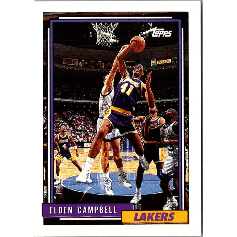 1992 Topps Elden Campbell #150