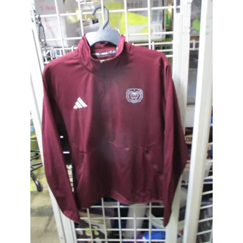 Adidas Sideline Knit 1/4 Zip Jacket Womens Size Medium