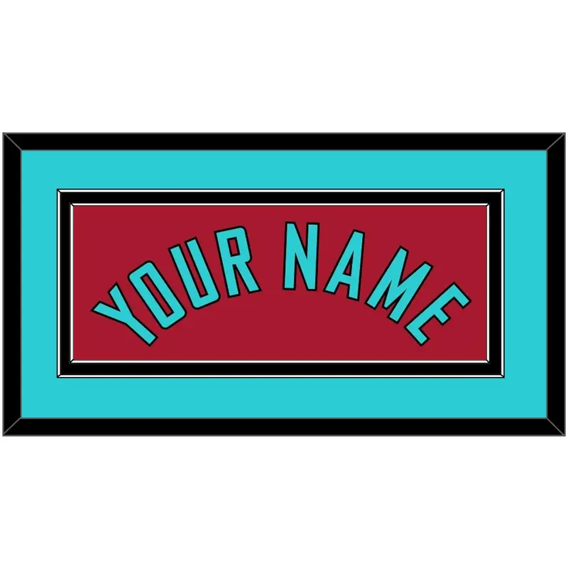 Arizona Name - Alternate Red - Double Mat 4