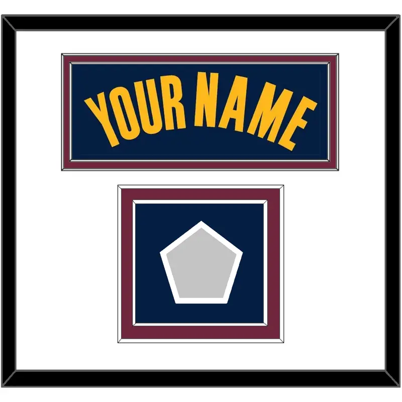Cleveland Name & Finals Patch - Alternate Blue (2014-2017) - Double Mat 1