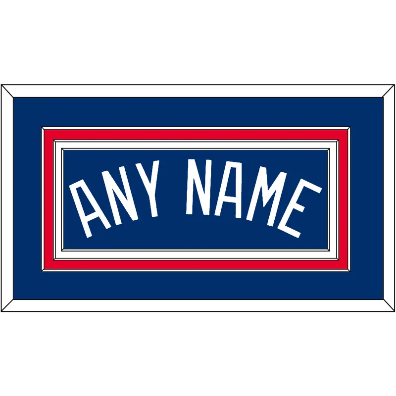 Los Angeles Name - Alternate Road Blue - Triple Mat 3