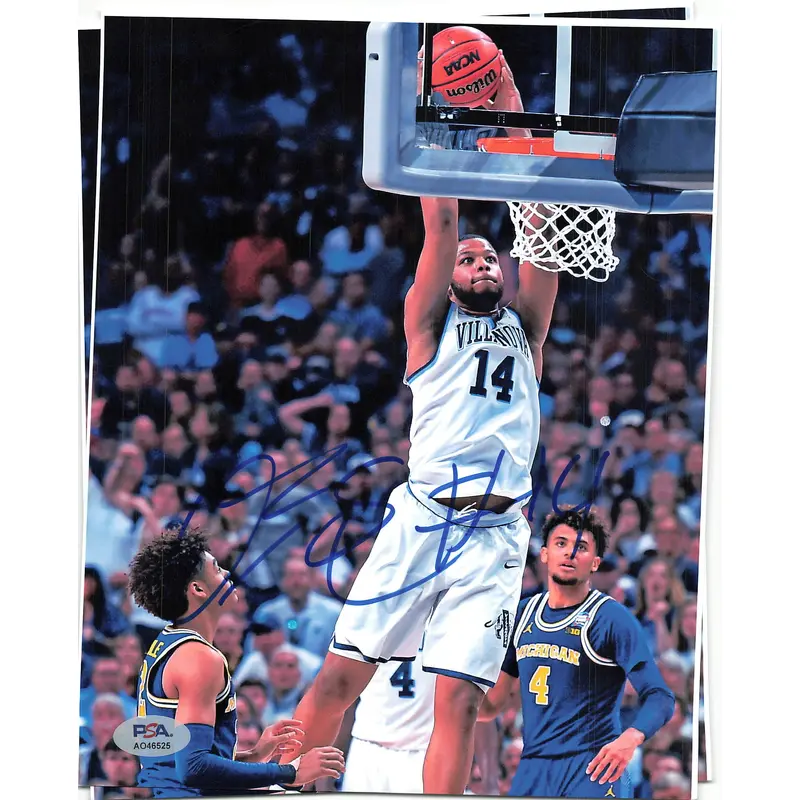 Omari Spellman signed 8x10 PSA/DNA Villanova Autographed