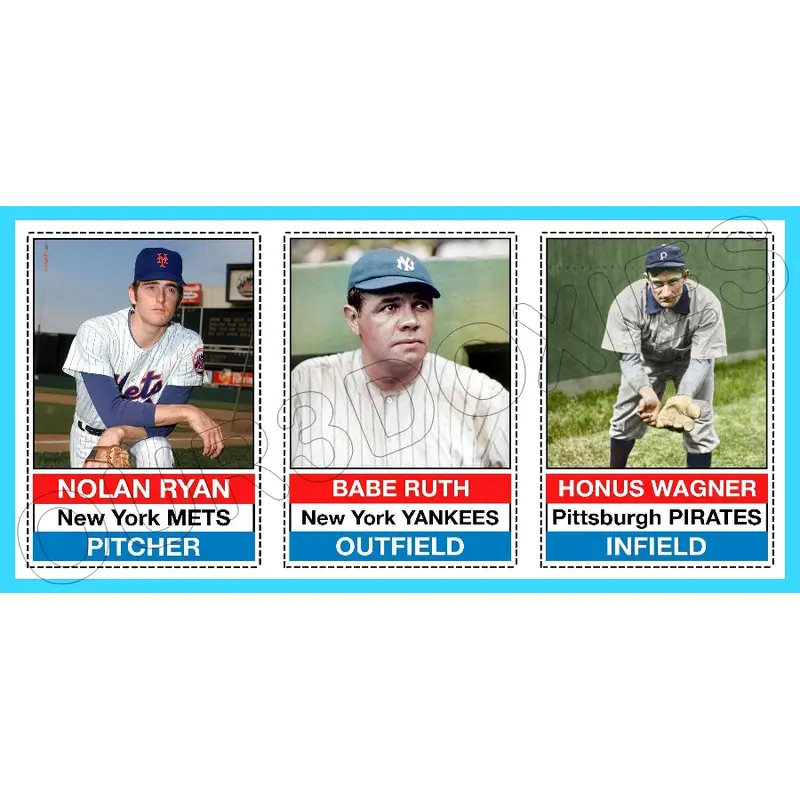 Ruth Wagner Ryan 1976 Hostess Panel #3 Custom Card - 4725