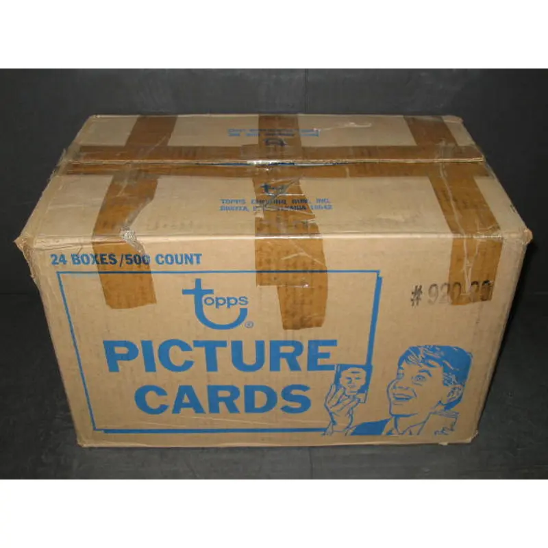 1990 Topps Football Vending Case (24 Box) (Sealed)