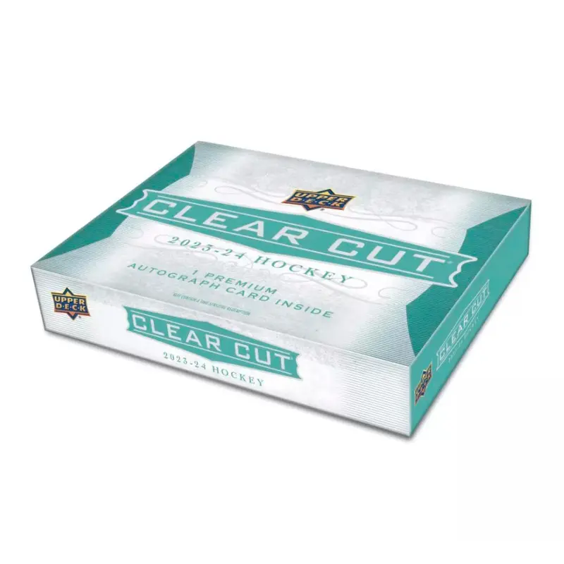 2023/24 Upper Deck Clear Cut Hockey Hobby Box