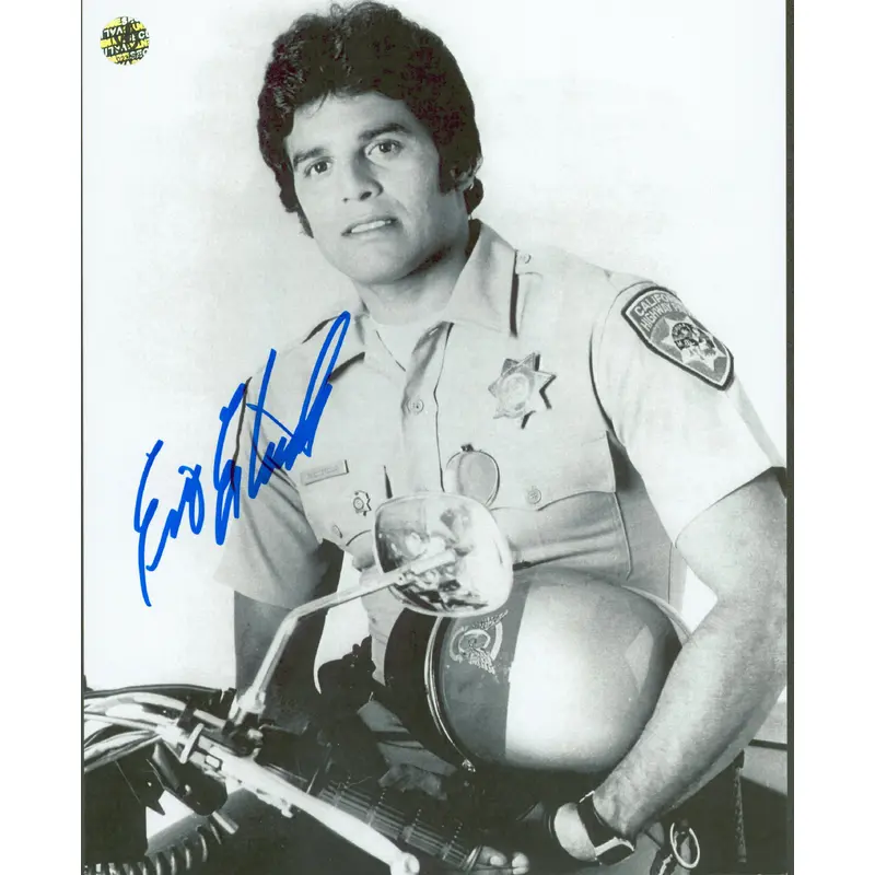 Erik Estrada CHiPS Authentic Signed 8x10 Photo Autographed Wizard World #023899