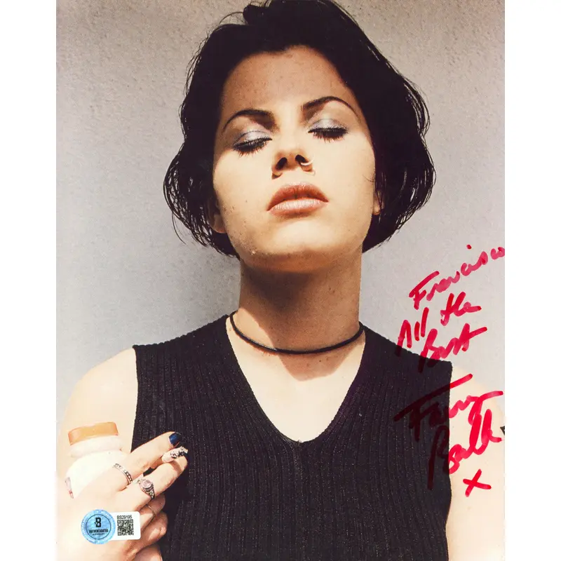 Fairuza Balk The Craft "Francisco All The Best" Signed 8x10 Photo BAS #BS29195
