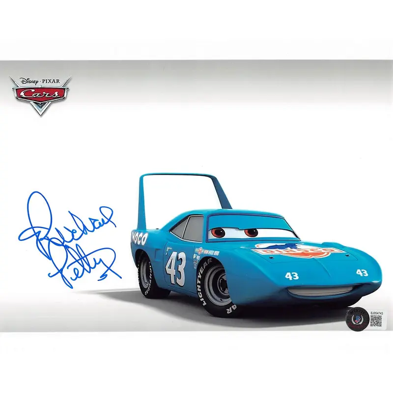 NASCAR Richard Petty Authentic Signed 8x10 Photo Autographed BAS #BJ054743