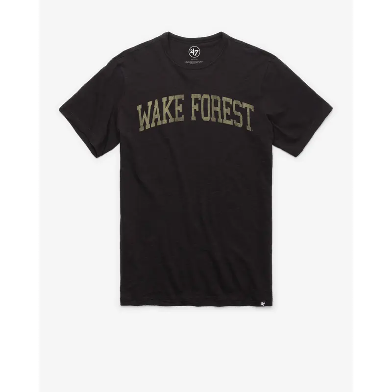 WAKE FOREST DEMON DEACONS CLASSIC BLOCK '47 SCRUM TEE
