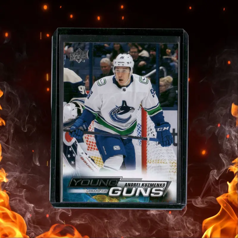 2022-23 Upper Deck Andrei Kuzmenko Young Guns Rookie #465