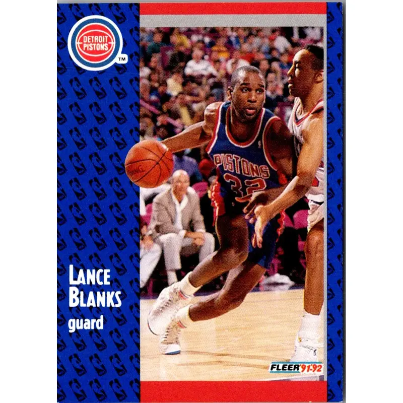 1991 Fleer Lance Blanks #279 Rookie
