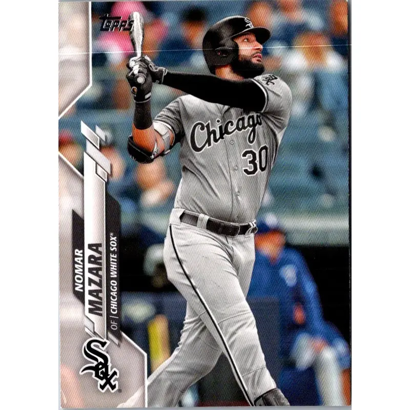 2020 Topps Blue Nomar Mazara #638