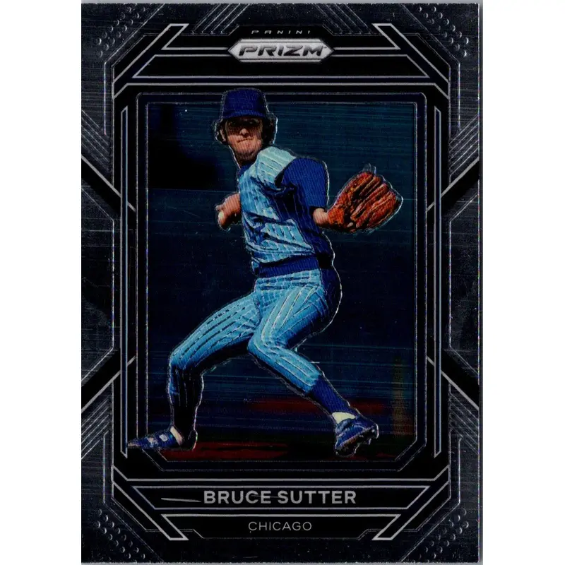 2023 Panini Prizm Blue Ice Bruce Sutter #284