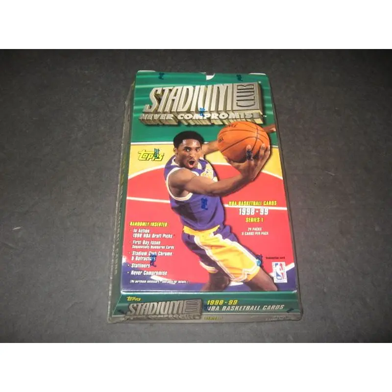 1998/99 Topps Stadium Club Basketball Series 1 Box (Retail)