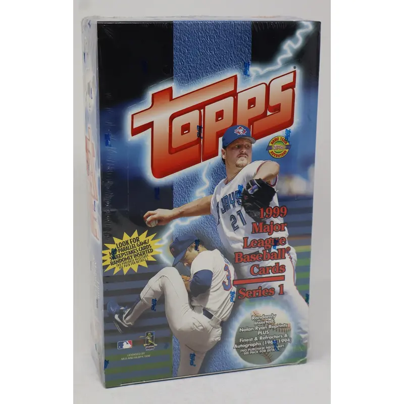 1999 Topps Baseball Series 1 Jumbo Box (HTA) (12/40)