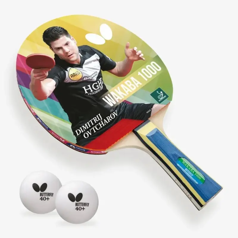 WAKABA 1000 TABLE TENNIS RACKET BUTTERFLY | KIBI SPORTS