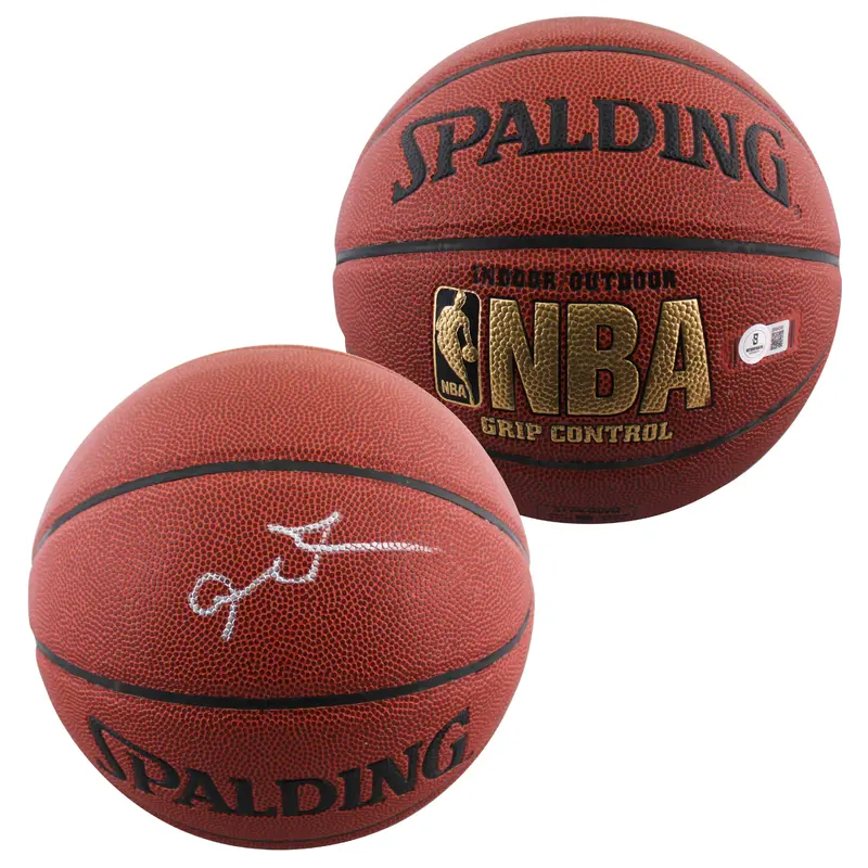 76ers Allen Iverson Authentic Signed Spalding I/O Basketball BAS #BR84346