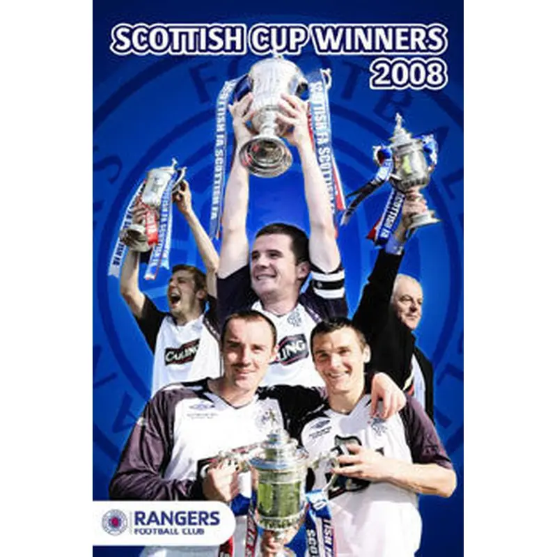 Glasgow Rangers "Scottish Cup Champs 2008" - GB Eye Inc.