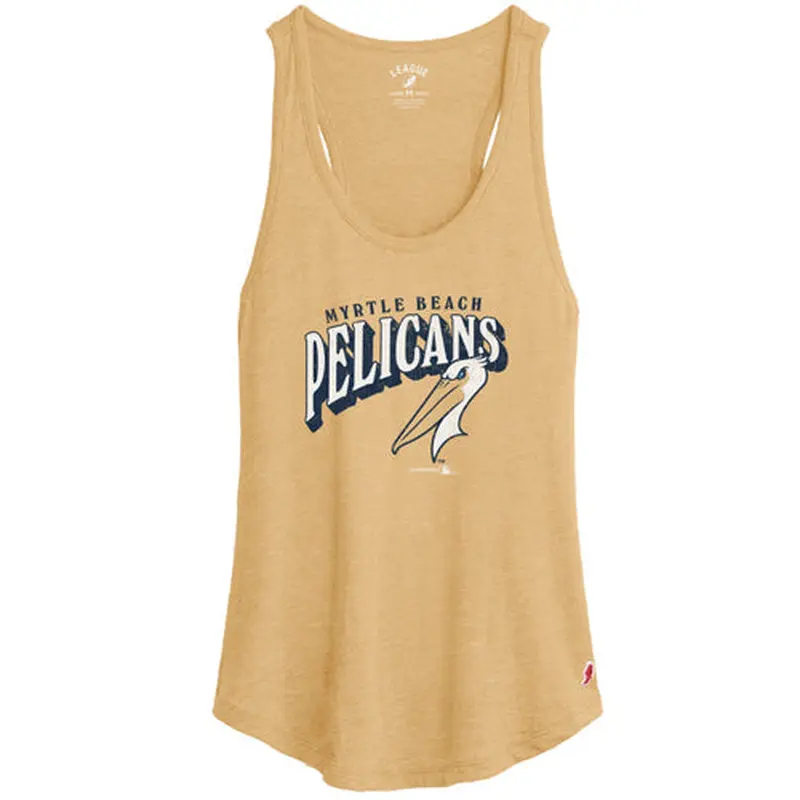 Myrtle Beach Pelicans League Ladies Gold Intramural Alternate Tank