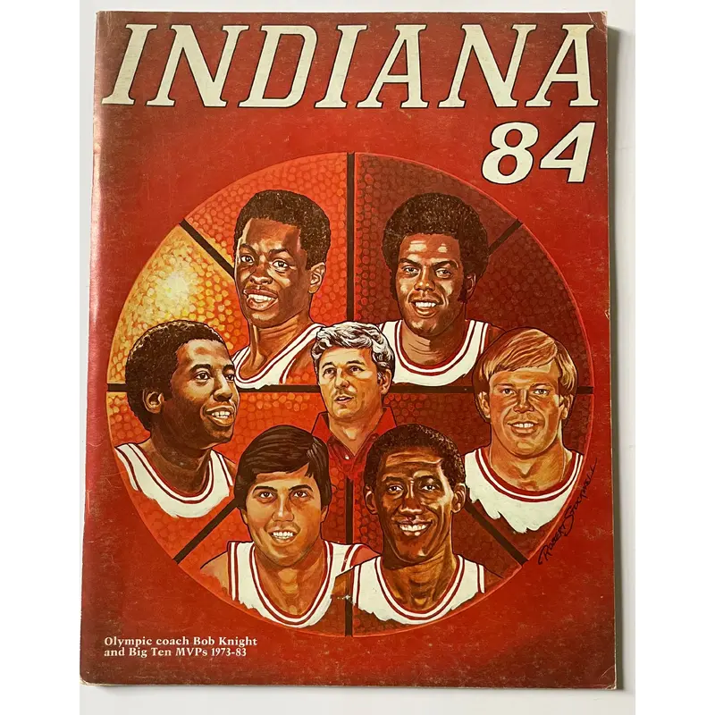 1984 Indiana University Basketball Media Guide