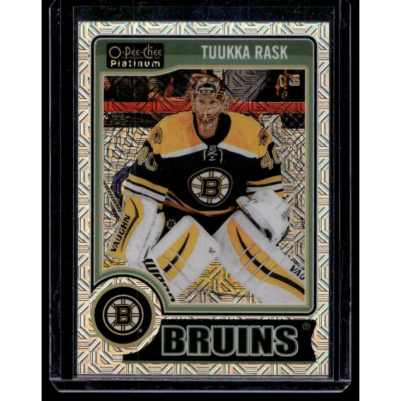 2014-15 Upper Deck OPC Platinum - Traxx - Tuukka Rask #13
