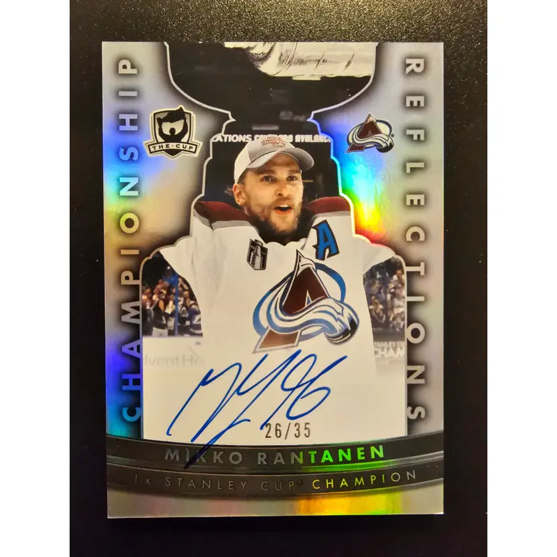 2022-23 Upper Deck The Cup - Championship Reflections - Mikko Rantanen #CR-MR /35