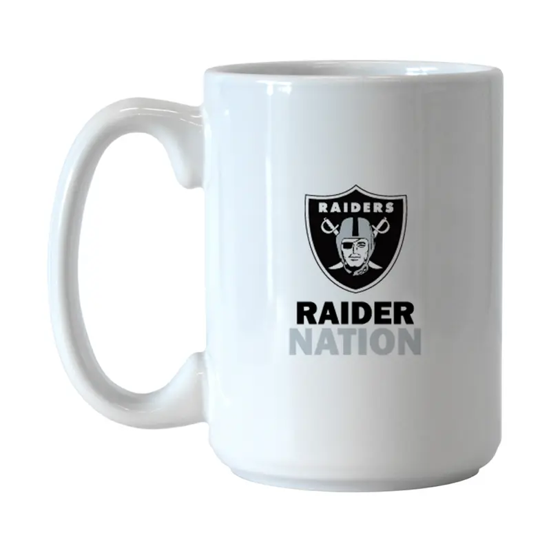 Las Vegas Raiders Raider Nation 15oz Sublimated Mug