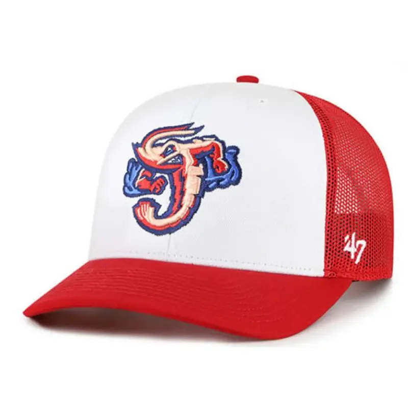 Jacksonville Jumbo Shrimp '47 Red Freshman Trucker
