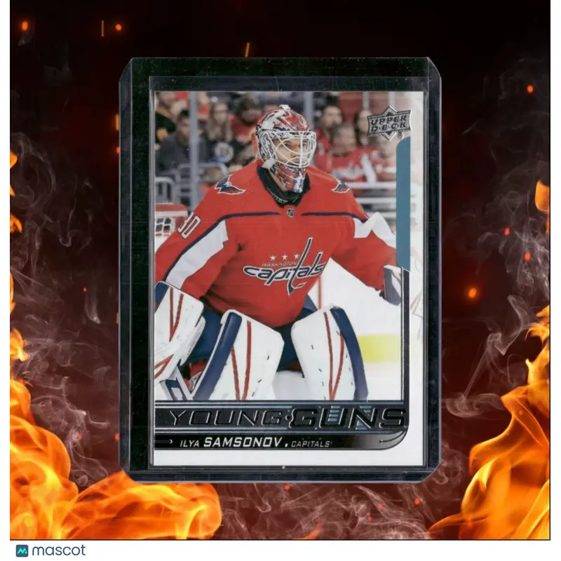 2018-19 Upper Deck Ilya Samsonov Young Guns Rookie #463