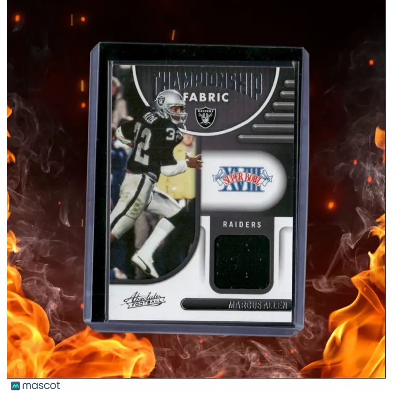 2022 Panini Absolute Marcus Allen Championship Fabric Jersey #CF-15