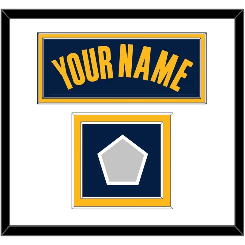 Cleveland Name & Finals Patch - Alternate Blue (2014-2017) - Double Mat 2