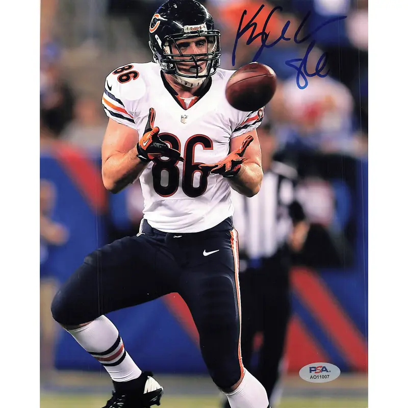 KYLE ADAMS Signed 8x10 photo PSA/DNA Chicago Bears Autographed