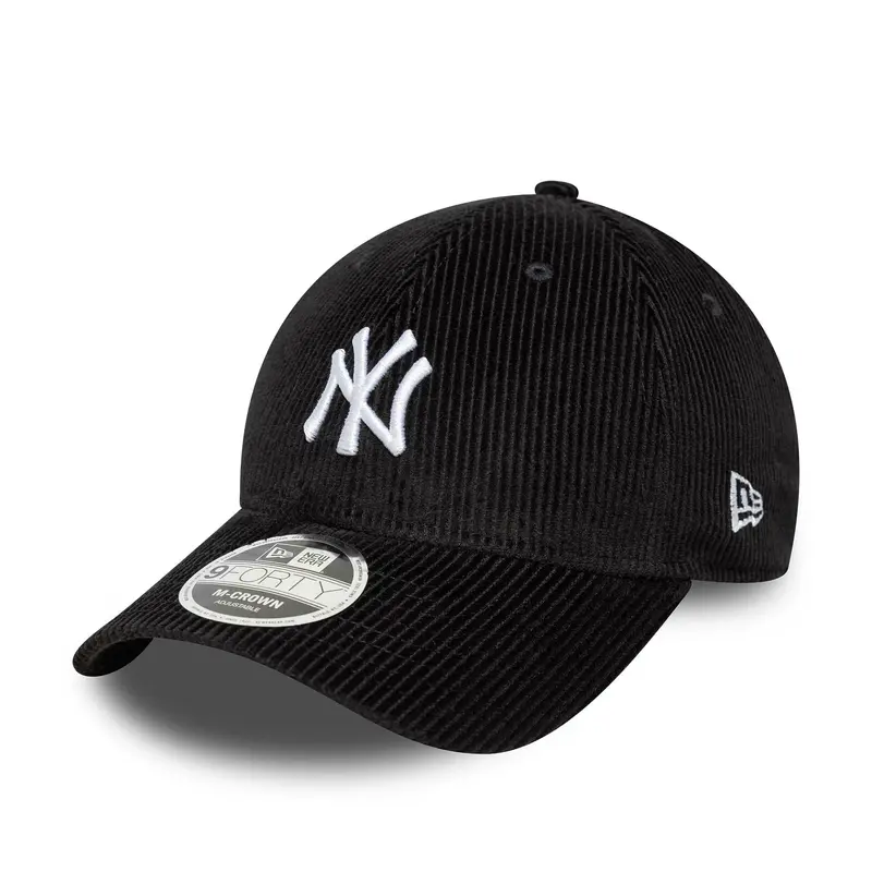 New York Yankees MLB Cord Black 9FORTY M-Crown Adjustable Cap