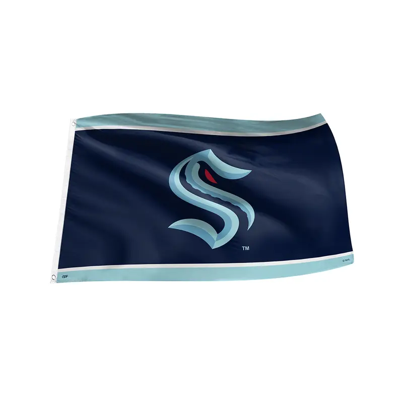 NHL Seattle Kraken 3x5 Flag with Grommets
