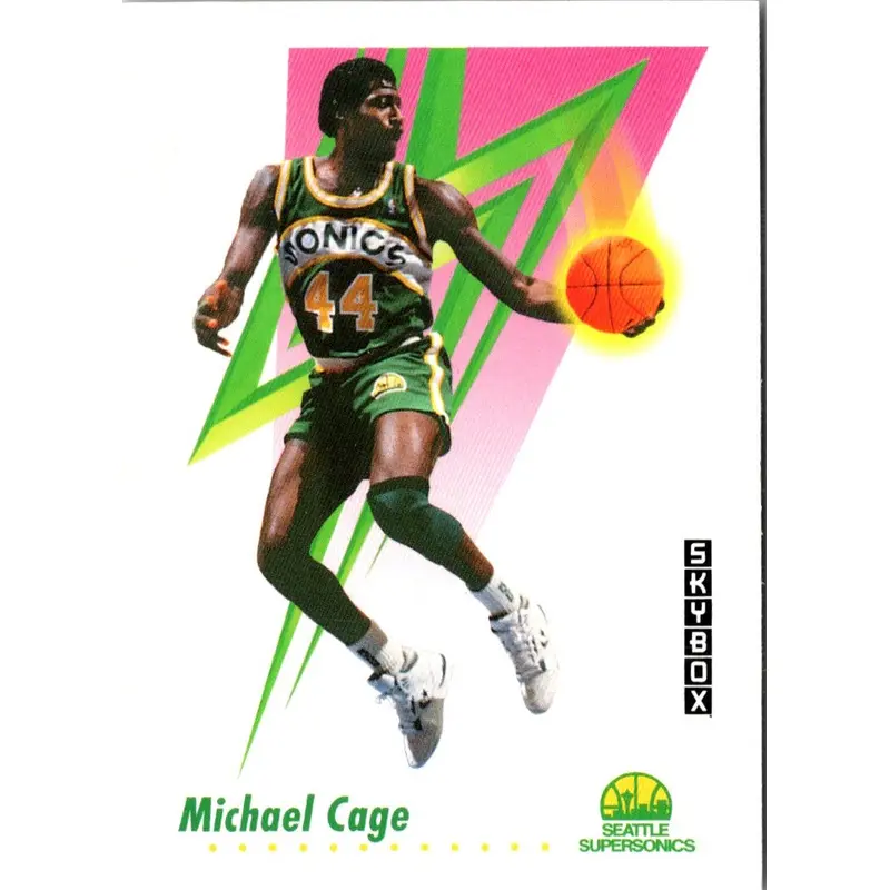 1991 SkyBox Michael Cage #267