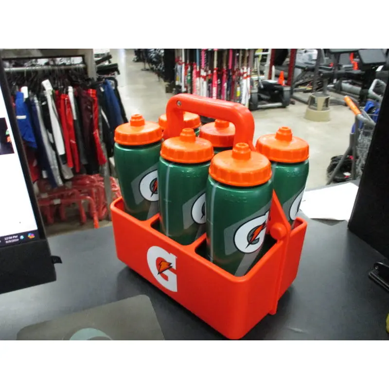 New Gatorade 32oz Bottle W/ Gatorade Bottle Carrier (6-Pack Bottles)