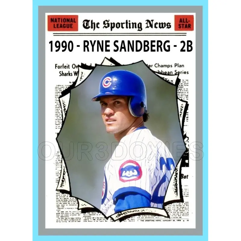 Ryne Sandberg 1970 Topps AS Custom Card - 4574